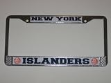 NEW YORK ISLANDERS Durable Metal License Plate Frame