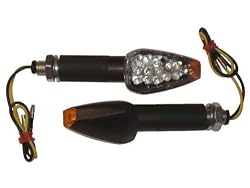 Universal Motorcycle Long Stalk LED Turn Signal for Honda CBR Yamaha R6 R1 Kawasaki ZX6 ZX10 Suzuki GSXR Harley Davidson