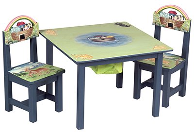 Kitchen: Noah’s Ark Table and Chair Set