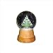 Alexander Taron 2404 Christmas Tree Snow Globe with Wooden Base