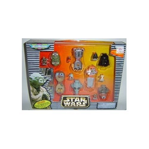 1996 Edition MicroMachines Star Wars Micro Machines Figure Heads Collection