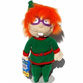 Chuckie Holiday Elf - Rugrats Bean Bag Plush
