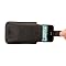 Chelsea Slip in Leather Case for iPhone 4G/4S-Black