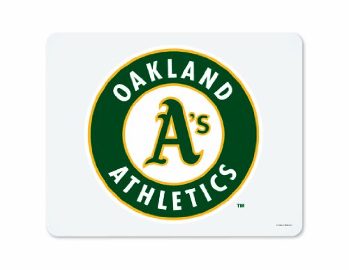 MLB Oakland Athletics 19-inches-by-24-inches Logo Deskpad