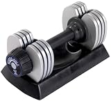 Stamina 25-Pound Versa-Bell II Adjustable Dumbbell Pair
