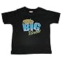 BLACK "I'm The BIG Brother" & "I'm The LITTLE Brother" Infant/Toddler/Youth/Kids Short Sleeve T-Shirt