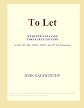 To Let (Webster's Spanish Thesaurus Edition)