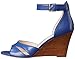 Nine West Women's Firstplace Leather Wedge Sandal