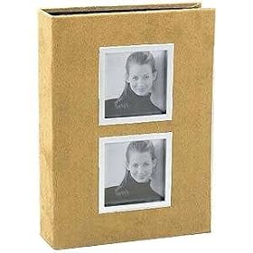 Tan suede album for 200 photos - 4x6