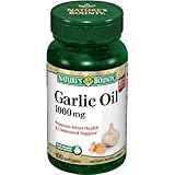 Nature's Bounty Garlic Oil, 1000mg, 100 Softgels (Pack of 6)