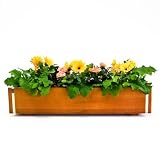 Banded Redwood Windowbox-72"x9"x8"