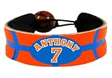 NBA New York Knicks Carmelo Anthony Team Color Jersey Bracelet