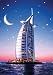 Dubai, Hotel Burj al Arab (Leuchtpuzzle)