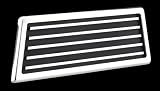 AMI Billet Side Vehicle Vents Universal 3x9- Brushed Finish