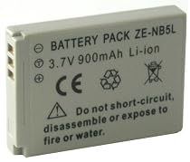 Zeikos ZE-NB5L Rechargeable Lithium Battery for Canon BPNB5L