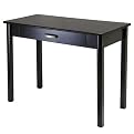 Liso Computer Desk with Keyboard - Espresso