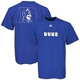 Duke Blue Devils NCAA Royal Primetime Adidas Adult T-Shirt