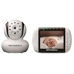 Motorola MBP36 Remote Wireless Video Baby Monitor with Infrared Night Vision and Zoom, 3.5 Inch