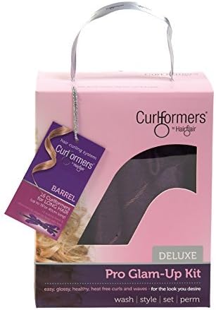 Curlformers Deluxe Range Glam up Kit Barrel Curls for Long Hair by Hair Flair