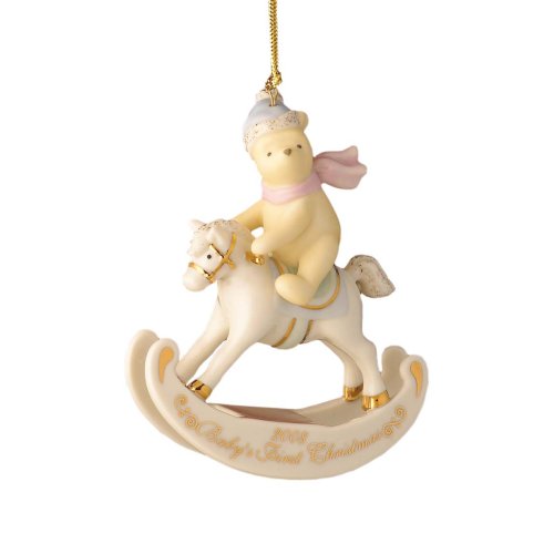 Lenox 2008 Winnie the Pooh Baby's 1st Xmas Ornament
