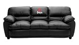 Nebraska Cornhuskers Leather Sofa