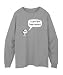 Vimrod - I Contain Hormones - Athletic Gray Long-Sleeve Tee