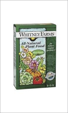 WHITNEY FARMS ALL NATURAL PLANT FOOD