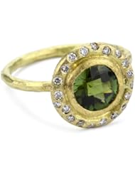 Julieli "Metaform" 18k Gold Tourmaline and Diamond Mix and Match Ring