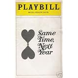 PLAYBILL - SAME TIME, NEXT YEAR 1977 Brooks Atkinson Theatre