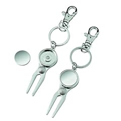 Golf Pitch Mark Repair Gabel mit Ball Marker