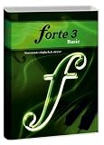 Forte 3 Basic Notensatzprogramm / Notenschreibprogramm, geeignet für Anfänger