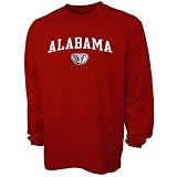 adidas Alabama Crimson Tide Red In Play Long Sleeve T-shirt