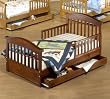 Sorelle Joel Pine Toddler Bed- Black
