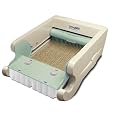 Littermaid Classic Series Automatic Self Cleaning Litter Box, Cream/Sage, Single-Cat