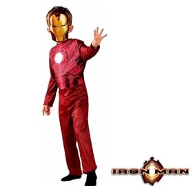 D�guisement Iron Man enfant costume h�ros officiel T.5-7 ans