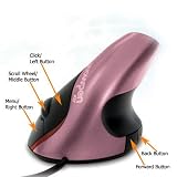 Product details for Wow Pen Joy Vertical Ergonomic Optical Mouse Black By Ergoguys