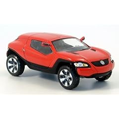 VW Concept T, rot, Detroit Motor Show, 2004, Modellauto, Fertigmodell, Norev 1:43