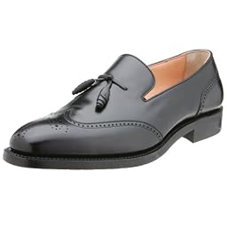 Scotch Grain Tassel Loafer: Black Scotch Grain Tassel Loafer: Black