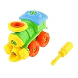 【ノーブランド 品】DIY　組み立て　列車　建物　パズル