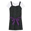 Girls' Xhilaration&reg; Short-Sleeve 2-fer Jumper Dress - Purple