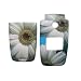 for Nokia 6101 6102 6103 hard case faceplate FLOWERS on BLUE (more great designs available!)