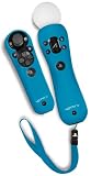 PSMove - Controller and Navigation Silicone Jackets and Wrist Strap: Double Pack - Blue (PS3)