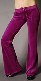 Juicy Couture, Velour Snap Pocket Pant, Dark Orchid