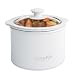 Crock-Pot SCR151-WG 1-1/2-Quart Round-Shaped Manual Slow Cooker, White