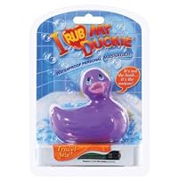I rub my duckie massager travel size purple