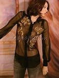 YVES SAINT LAURENT YSL - $4495 New YVES SAINT LAURENT YSL Sheer Black Silk Top 38 6