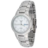 Seiko Wrist Watches-Seiko 5 SNKA13K1 Automatic Mechanical Self-Winding White Dial Date Day... by Seiko