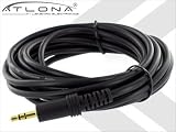 6Ft (2M) Atlona 1/8 (3.5mm) Mini Male To 1/8 (3.5mm) Mini Male Stereo Cable, Audio and Video