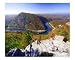Autumn Vista of the Delaware Water Gap Photographic Poster Print by George Oze, 20x16