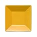 Waechtersbach Small Rimmed Square Plate, Set of 2, Lemon Peel
